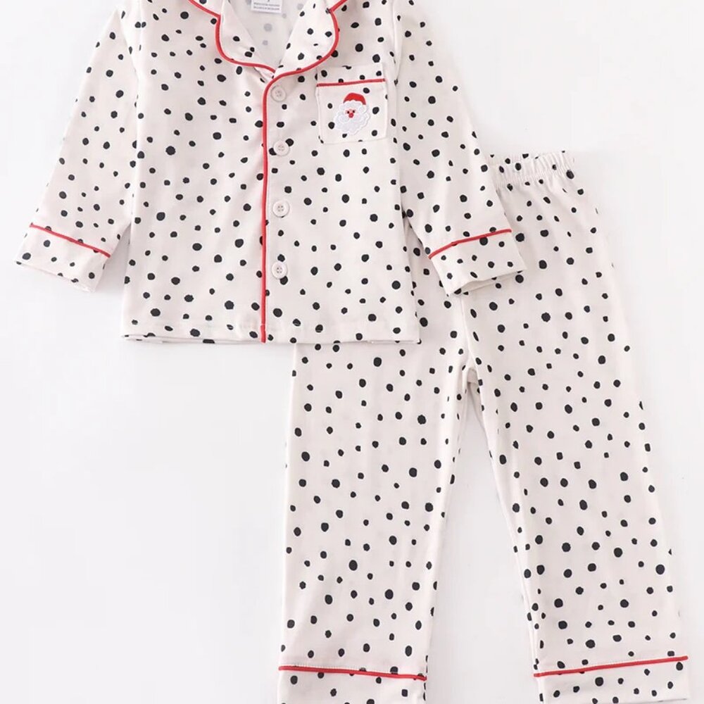 Santa Pajamas Set